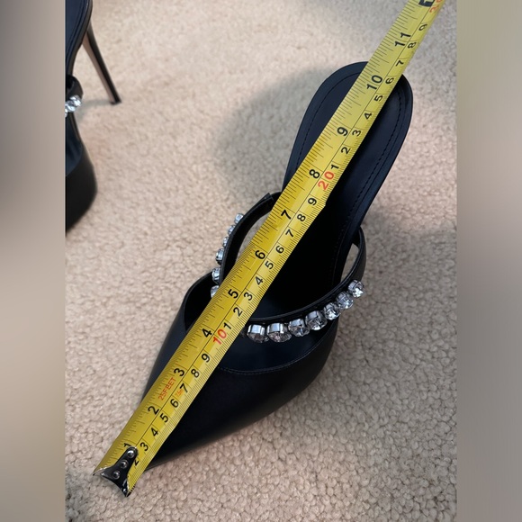 NWT‼️Michael Kors Jesse Mule Black with Rhinestones Strap Size 9M - Picture 14 of 15